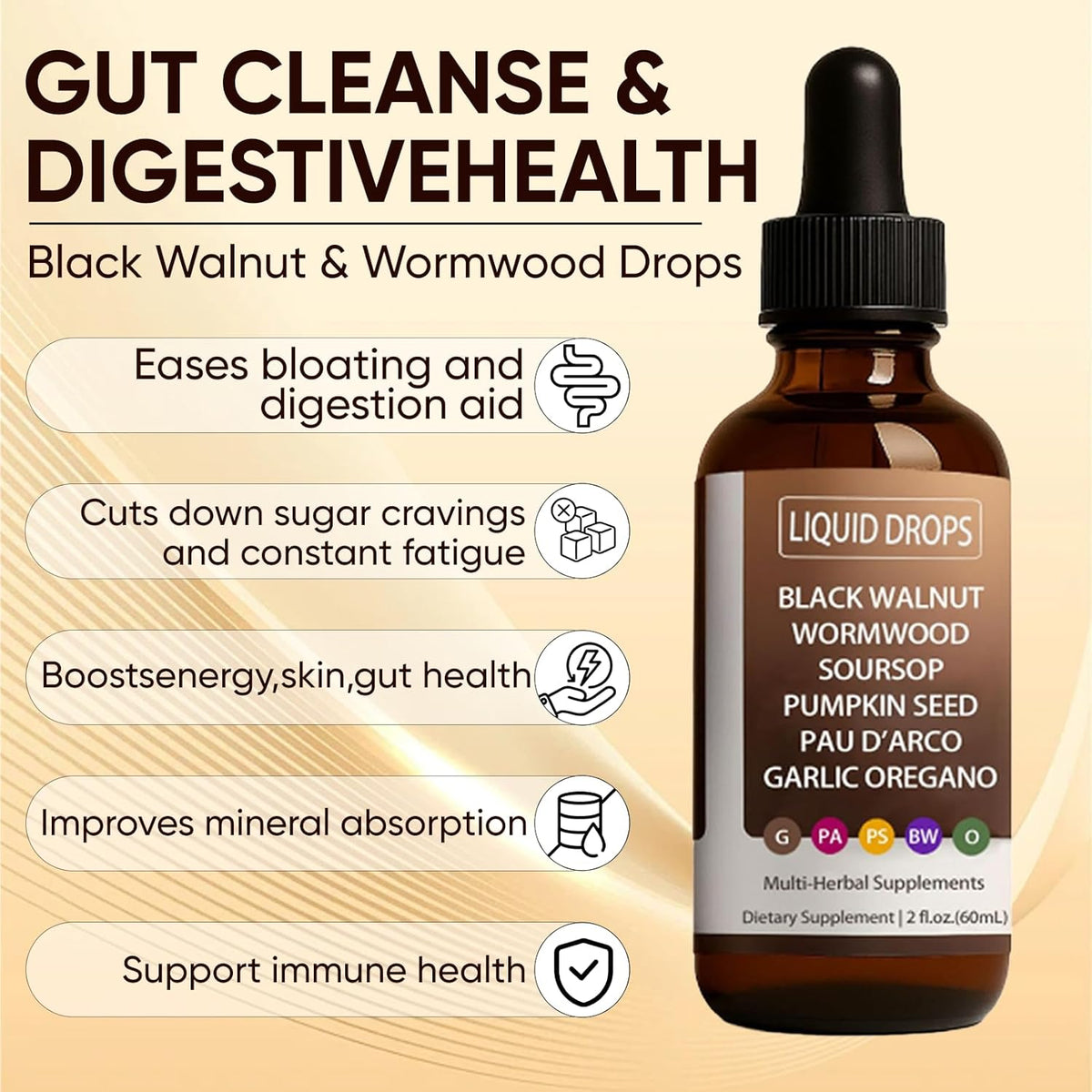 Bioszenix Gentle Herbal Gut Cleansing Tincture